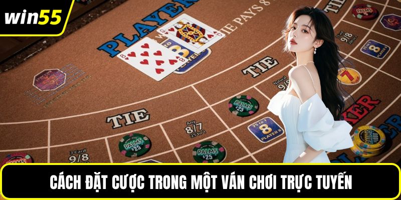 Cách đặt cược trong một ván chơi trực tuyến