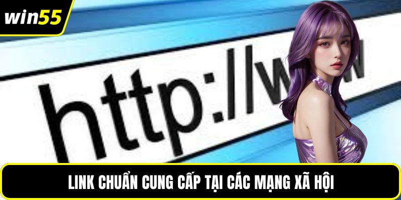 Link chuẩn cung cấp tại các mạng xã hội