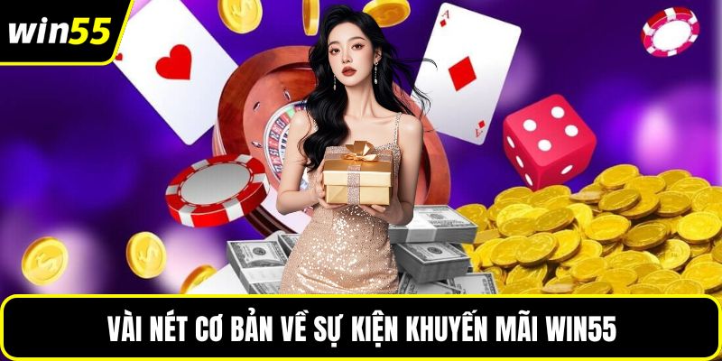Vài nét cơ bản về sự kiện khuyến mãi WIN55